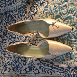 Fifi by Filippa Scott 'Victoria' Ivory Silk, Wedding Shoes